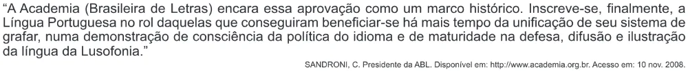 Alternativa A da questão 121 do ENEM 2010 - Dia 2 - Caderno 7 - Azul – Aplicação regular.