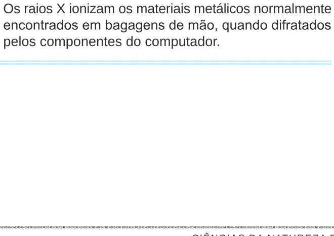 Alternativa E da questão 106 do ENEM 2024 - 2º Dia – Caderno 7 – Azul – Aplicação Regular.