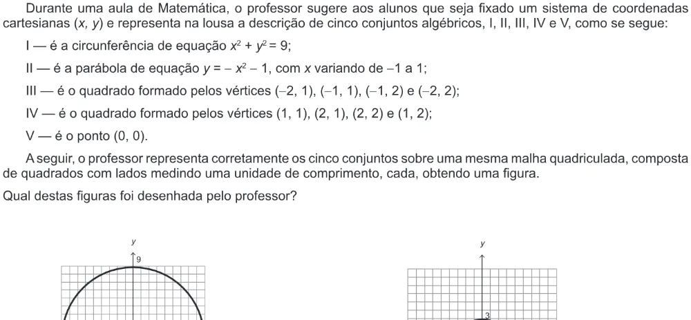 Trecho original com figura, tabela ou fórmula da questão 157 do ENEM 2013 - 2º Dia - Caderno 8 - Rosa – Aplicação regular.