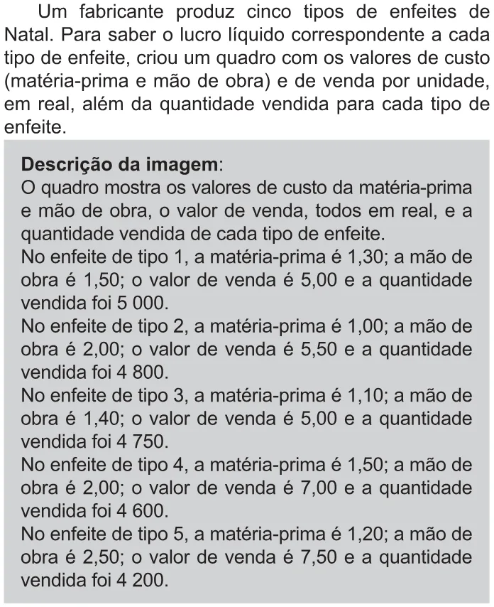Trecho original com figura, tabela ou fórmula da questão 139 do ENEM 2021 - 2º Dia – Caderno 11 – Laranja (braile e ledor) – Reaplicação/PPL/Segunda Oportunidade.