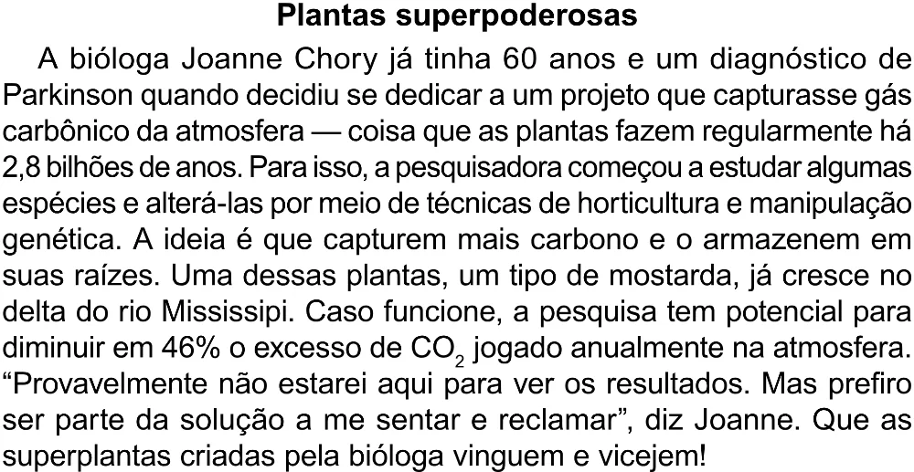 Trecho original com figura, tabela ou fórmula da questão 39 do ENEM 2023 - 1º Dia – Caderno 4 – Rosa (Superampliada) – Reaplicação/PPL.