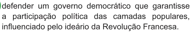 Alternativa E da questão 24 do ENEM 2010 - 1º Dia Caderno 1 – Azul – Reaplicação/PPL.