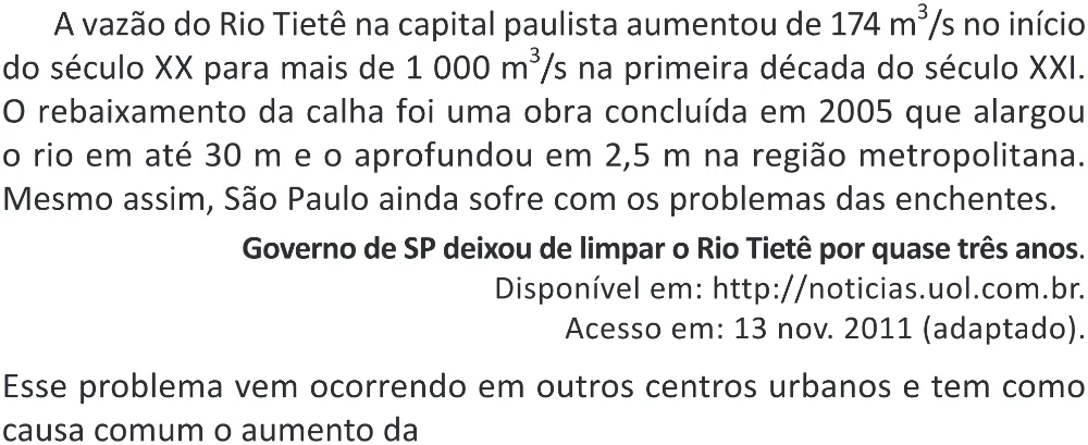 Trecho original com figura, tabela ou fórmula da questão 97 do ENEM 2025 - 2º Dia – Caderno 11 – Laranja (Braile e ledor) – Aplicação Regular - (Superampliada) - Belém, Ananindeua e Marituba.