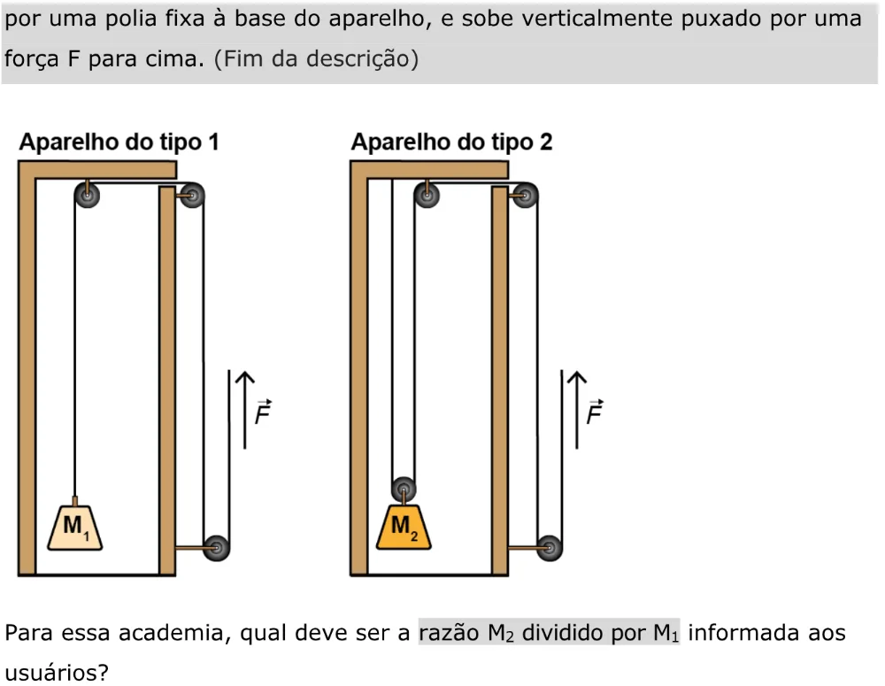 Trecho original com figura, tabela ou fórmula da questão 120 do ENEM 2023 - 2º Dia – Caderno 11 – Laranja (braile e ledor) – Aplicação Regular - Caderno 11 – Laranja – Leitor de tela (NVDA) - Ciências da Natureza e suas Tecnologias.