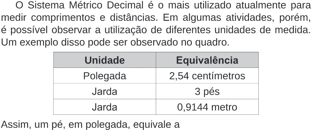 Trecho original com figura, tabela ou fórmula da questão 157 do ENEM 2019 - 2º Dia – Caderno 6 – Cinza (Superampliada) – Aplicação Regular.