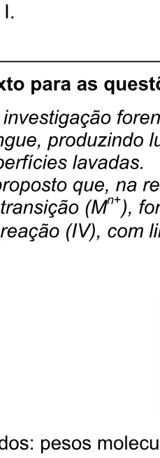 Alternativa A da questão 16 do ENEM 2005 - Caderno Amarelo.