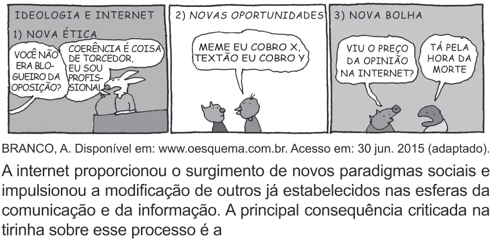 Trecho original com figura, tabela ou fórmula da questão 19 do ENEM 2018 - 1º Dia - Caderno 1 - Azul (Superampliada) – Aplicação regular.