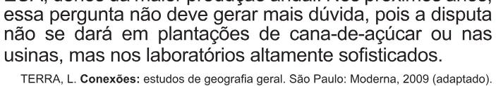 Trecho original com figura, tabela ou fórmula da questão 14 do ENEM 2010 - 1º Dia Caderno 1 – Azul – Reaplicação/PPL.