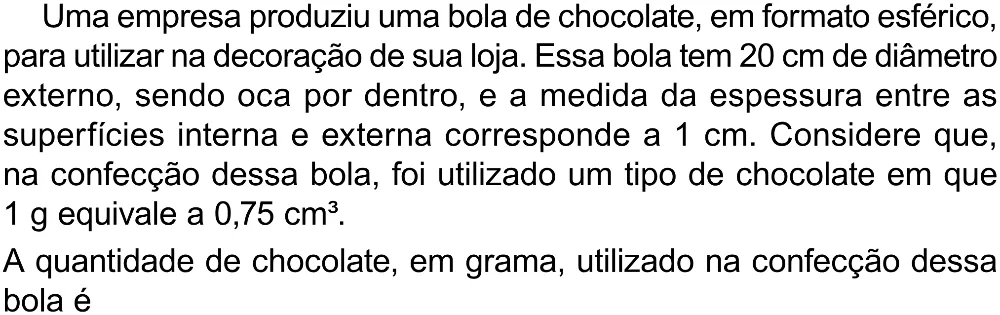 Trecho original com figura, tabela ou fórmula da questão 162 do ENEM 2023 - 2º Dia – Caderno 8 – Rosa (Superampliada) – Reaplicação/PPL.