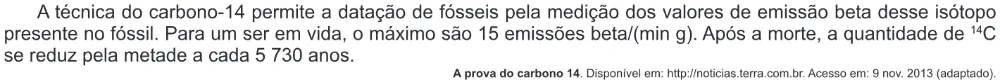 Trecho original com figura, tabela ou fórmula da questão 102 do ENEM 2017 - 2º Dia - Caderno 5 - Amarelo – Aplicação regular.
