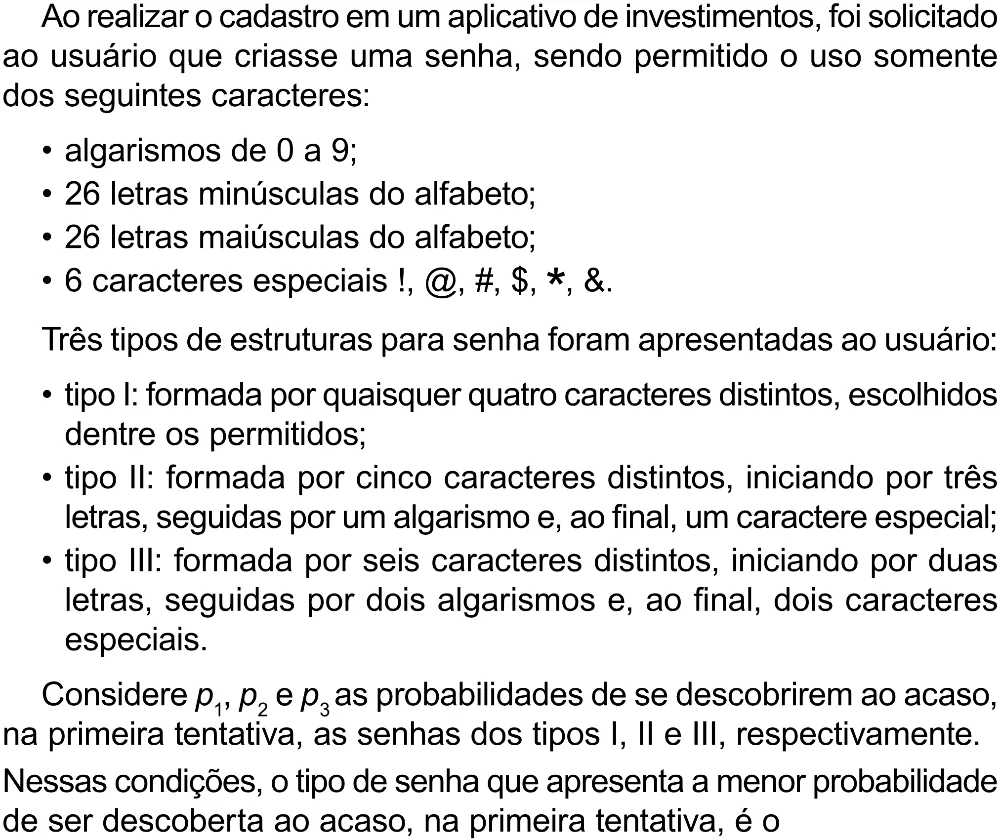 Trecho original com figura, tabela ou fórmula da questão 162 do ENEM 2023 - 2º Dia – Caderno 12 – Verde (Libras) – Aplicação Regular - (Superampliada).