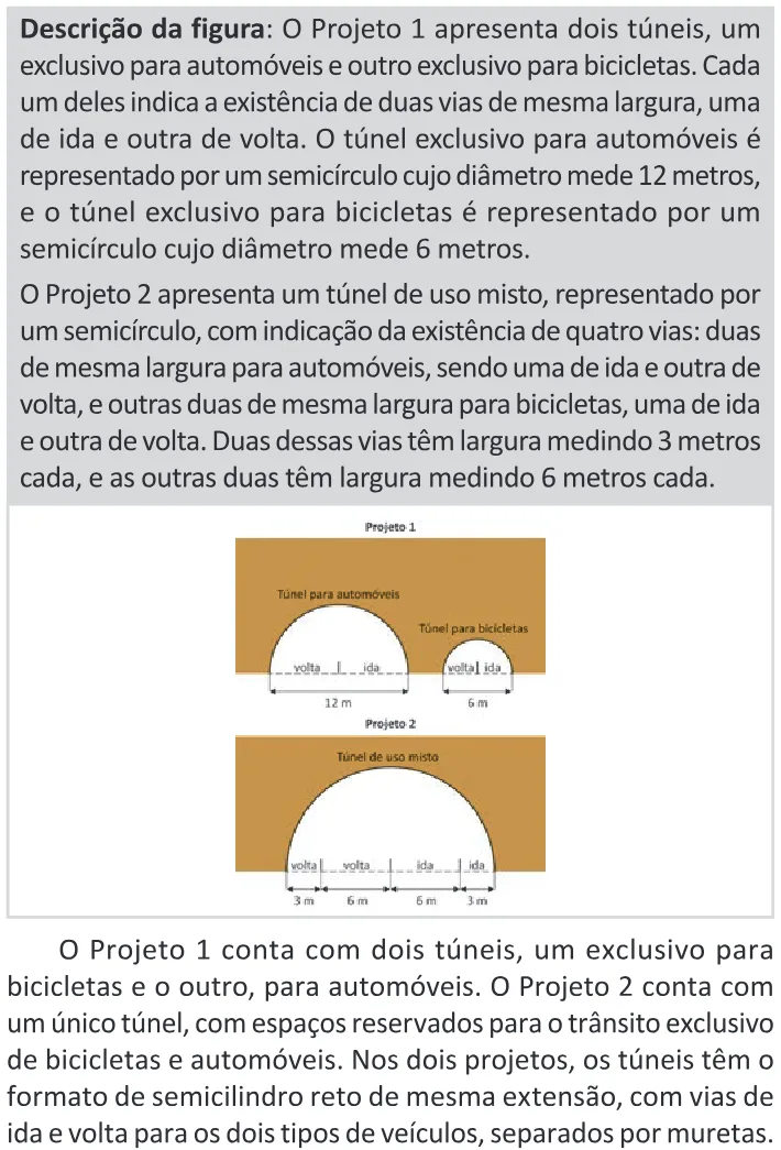 Trecho original com figura, tabela ou fórmula da questão 171 do ENEM 2025 - 2º Dia – Caderno 11 – Laranja (Braile e ledor) – Aplicação Regular - (Ledor).