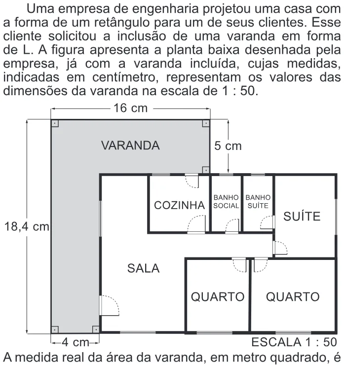 Trecho original com figura, tabela ou fórmula da questão 161 do ENEM 2022 - 2º Dia – Caderno 7 – Azul – Aplicação Regular.