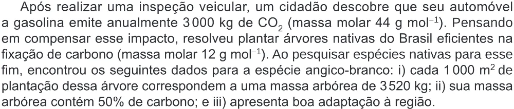 Trecho original com figura, tabela ou fórmula da questão 110 do ENEM 2024 - 2º Dia – Caderno 8 – Verde (Ampliada) – Reaplicação/PPL.