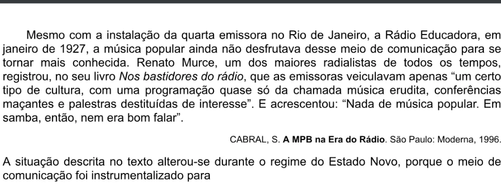 Trecho original com figura, tabela ou fórmula da questão 83 do ENEM 2020 - 1º Dia - Caderno 3 – Branco – Inglês – Aplicação digital.