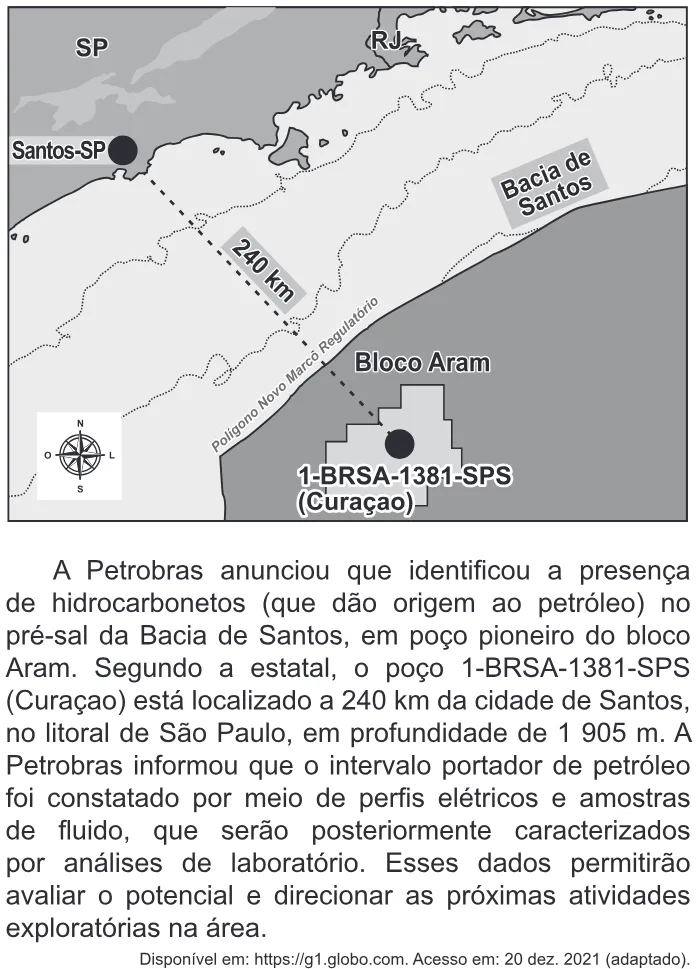 Trecho original com figura, tabela ou fórmula da questão 82 do ENEM 2022 - 1º Dia – Caderno 1 – Azul – Reaplicação/PPL.