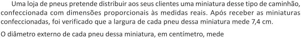 Trecho original com figura, tabela ou fórmula da questão 146 do ENEM 2025 - 2º Dia – Caderno 11 – Laranja (Braile e ledor) – Aplicação Regular - (Ampliada) - Belém, Ananindeua e Marituba.