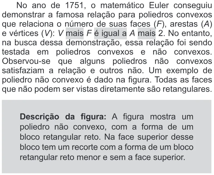 Trecho original com figura, tabela ou fórmula da questão 156 do ENEM 2019 - 2º Dia – Caderno 11 – Laranja – Reaplicação/PPL.