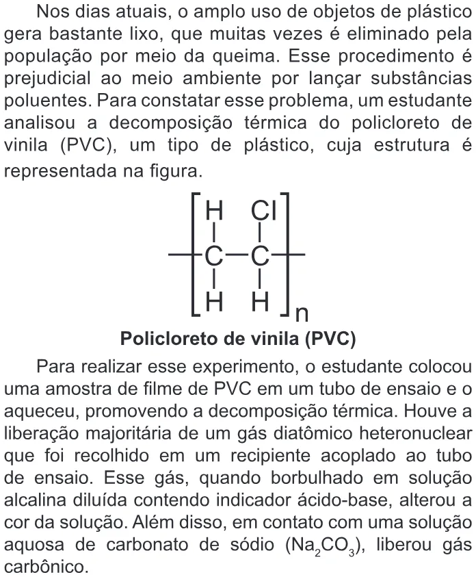 Trecho original com figura, tabela ou fórmula da questão 127 do ENEM 2020 - 2º Dia - Caderno 8 – Rosa – Aplicação Regular.