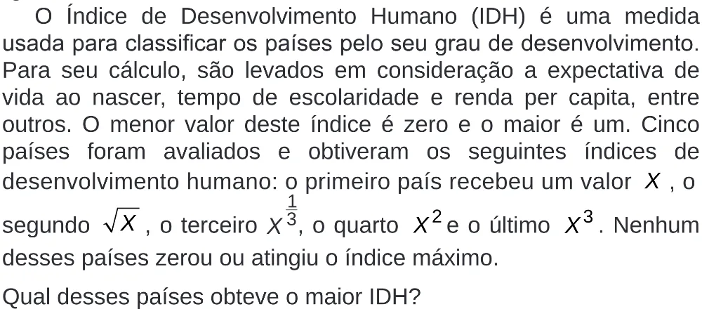 Trecho original com figura, tabela ou fórmula da questão 158 do ENEM 2019 - 2º Dia – Caderno 6 – Cinza (Superampliada) – Aplicação Regular.