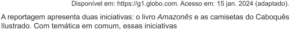 Trecho original com figura, tabela ou fórmula da questão 40 do ENEM 2024 - 1º Dia – Caderno 10 – Roxo (Libras) – Aplicação Regular - (Ampliada).