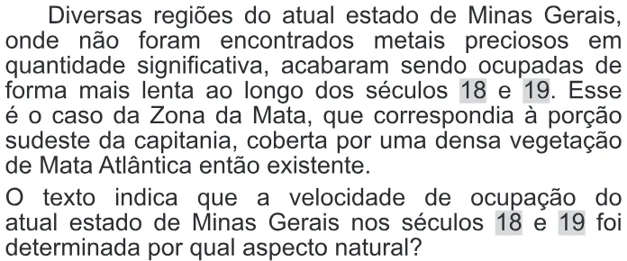 Trecho original com figura, tabela ou fórmula da questão 71 do ENEM 2022 - 1º Dia – Caderno 9 – Laranja (braile e ledor) – Reaplicação/PPL.