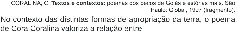Trecho original com figura, tabela ou fórmula da questão 77 do ENEM 2020 - 1º Dia - Caderno 4 – Rosa (Superampliada) – Aplicação Regular.