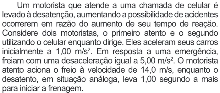 Trecho original com figura, tabela ou fórmula da questão 125 do ENEM 2017 - 2º Dia - Caderno 5 - Amarelo – Aplicação regular.