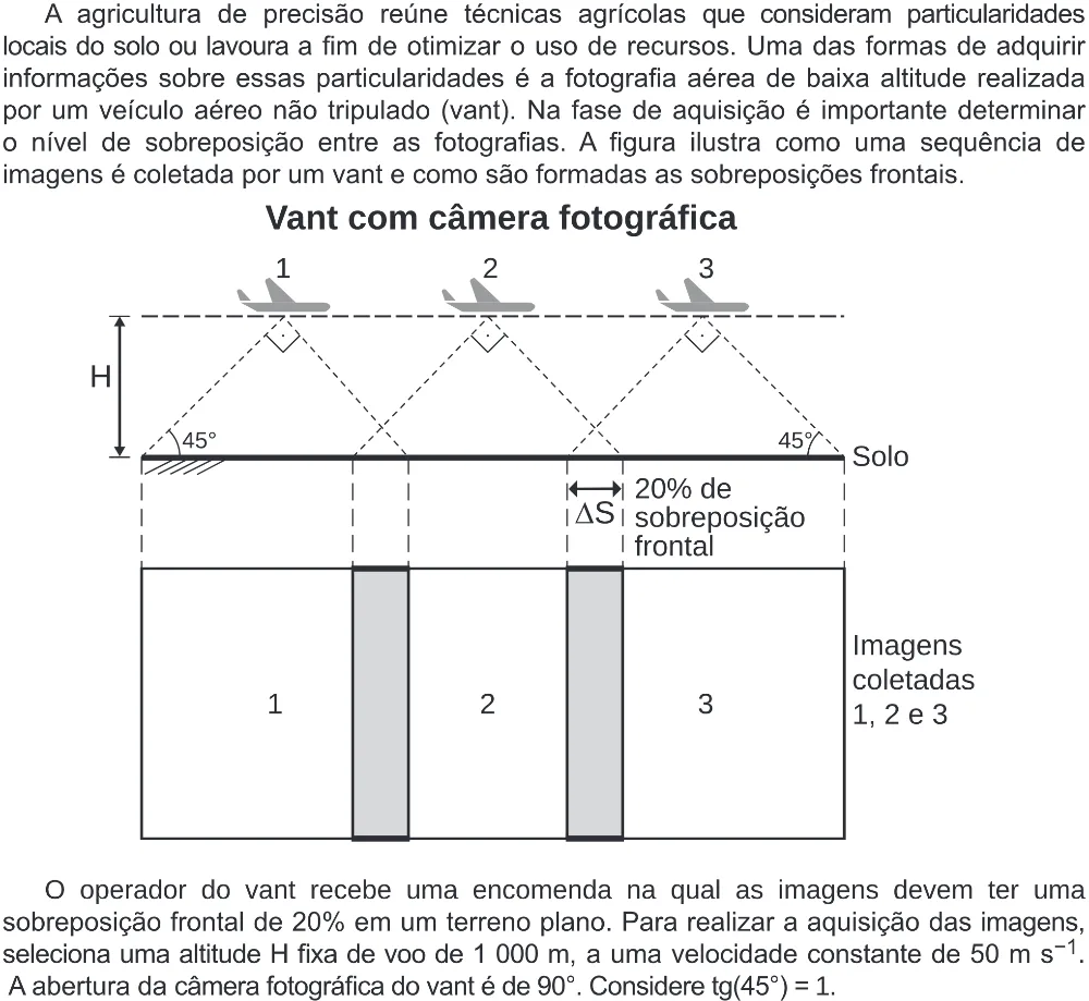 Trecho original com figura, tabela ou fórmula da questão 97 do ENEM 2019 - 2º Dia – Caderno 6 – Cinza (Ampliada) – Aplicação Regular.