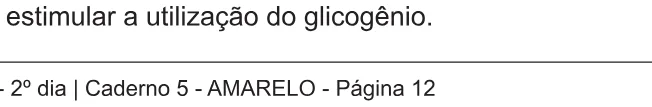 Alternativa E da questão 126 do ENEM 2018 - 2º Dia - Caderno 5 - Amarelo – Aplicação regular.