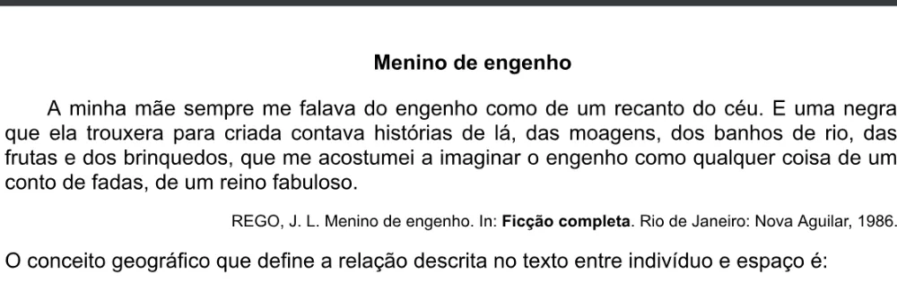 Trecho original com figura, tabela ou fórmula da questão 56 do ENEM 2020 - 1º Dia - Caderno 4 – Rosa – Espanhol – Aplicação digital.