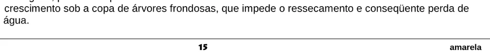 Alternativa E da questão 41 do ENEM 1998 - Caderno Amarelo.
