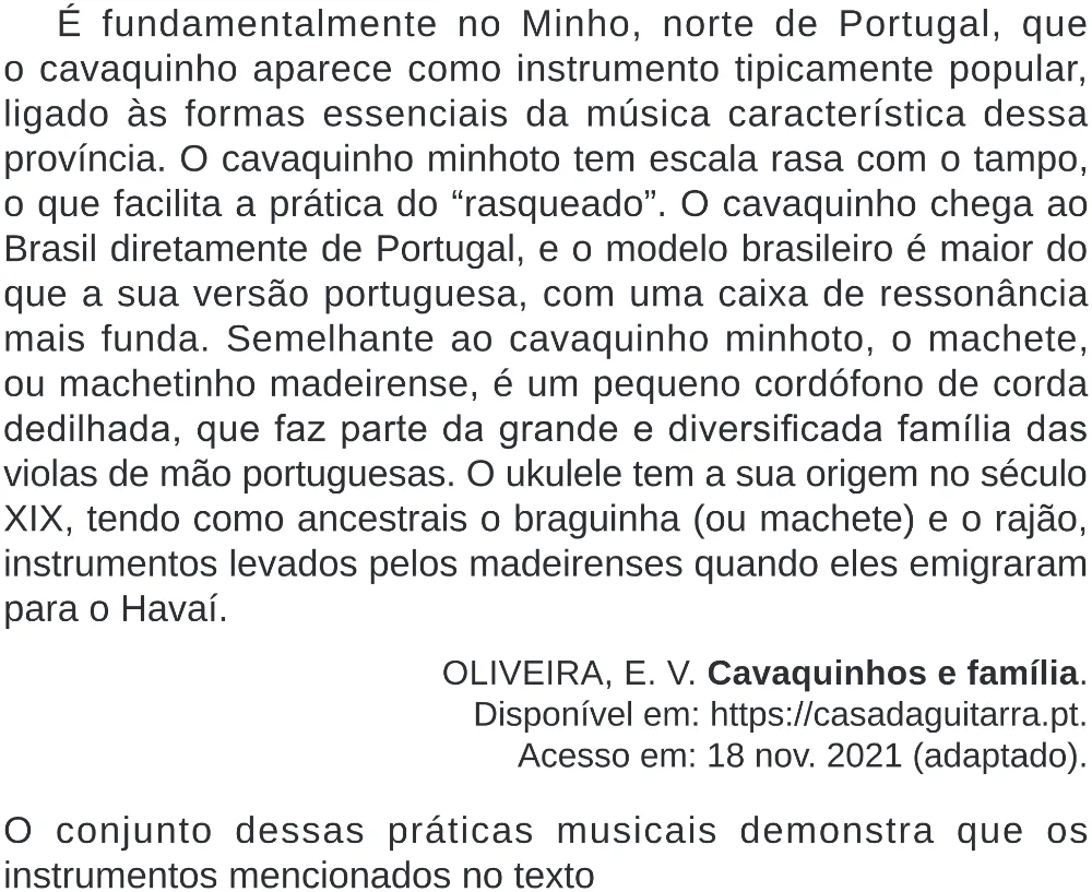 Trecho original com figura, tabela ou fórmula da questão 42 do ENEM 2024 - 1º Dia – Caderno 4 – Verde – Aplicação Regular - (Superampliada).