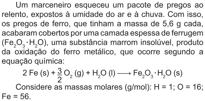 Trecho original com figura, tabela ou fórmula da questão 116 do ENEM 2021 - 2º Dia – Caderno 7 – Azul – Reaplicação/PPL/Segunda Oportunidade.