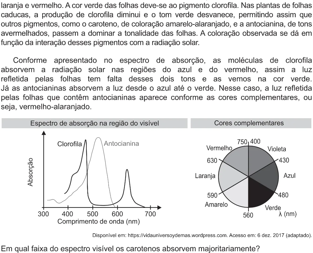 Trecho original com figura, tabela ou fórmula da questão 115 do ENEM 2021 - 2º Dia – Caderno 5 – Amarelo (Ampliada) – Aplicação Regular.