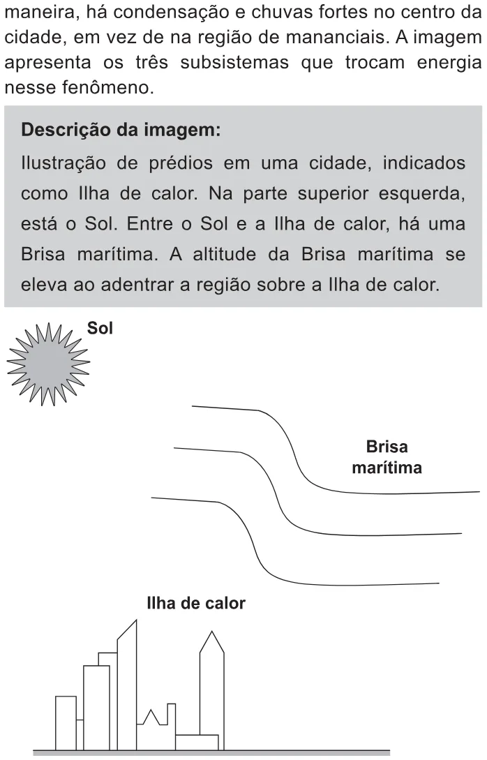Trecho original com figura, tabela ou fórmula da questão 111 do ENEM 2021 - 2º Dia – Caderno 11 – Laranja (braile e ledor) – Aplicação Regular.