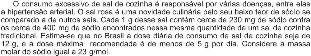 Trecho original com figura, tabela ou fórmula da questão 99 do ENEM 2021 - 2º Dia – Caderno 5 – Amarelo (Ampliada) – Reaplicação/PPL/Segunda Oportunidade.