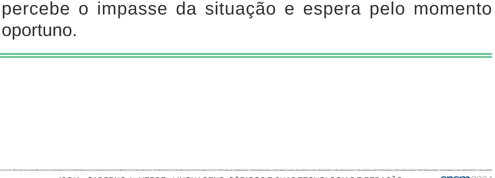 Alternativa E da questão 25 do ENEM 2024 - 1º Dia – Caderno 4 – Verde (Superampliada) – Reaplicação/PPL.