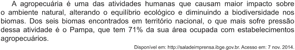 Trecho original com figura, tabela ou fórmula da questão 58 do ENEM 2021 - 1º Dia – Caderno 2 – Amarelo (Ampliada) – Reaplicação/PPL/Segunda Oportunidade.