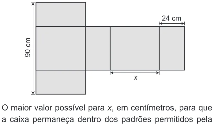 Trecho original com figura, tabela ou fórmula da questão 154 do ENEM 2014 - 2º Dia - Caderno 8 - Rosa – Aplicação regular.