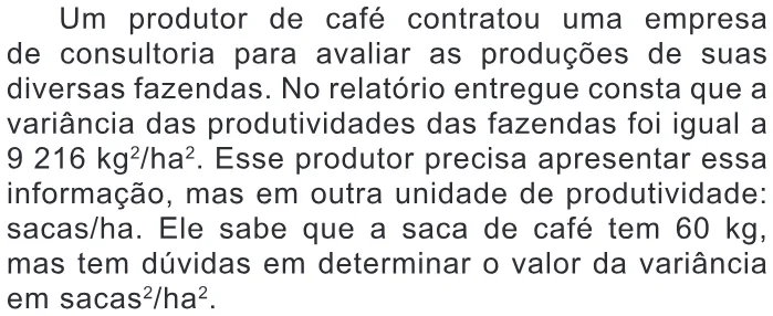 Trecho original com figura, tabela ou fórmula da questão 165 do ENEM 2016 - 2º Dia - Caderno 15 - Cinza – Reaplicação/PPL.