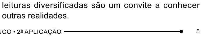 Alternativa E da questão 5 (espanhol) do ENEM 2023 - 1º Dia – Caderno 3 – Branco – Reaplicação/PPL.