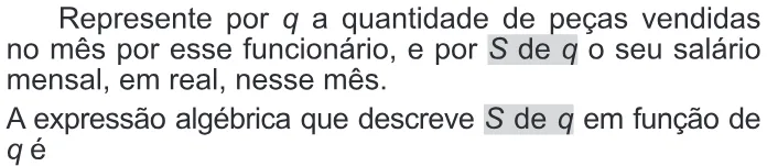 Trecho original com figura, tabela ou fórmula da questão 157 do ENEM 2022 - 2º Dia – Caderno 11 – Laranja (braile e ledor) – Aplicação Regular.