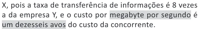 Alternativa A da questão 166 do ENEM 2025 - 2º Dia – Caderno 11 – Laranja (Braile e ledor) – Aplicação Regular - (Ledor) - Belém, Ananindeua e Marituba.