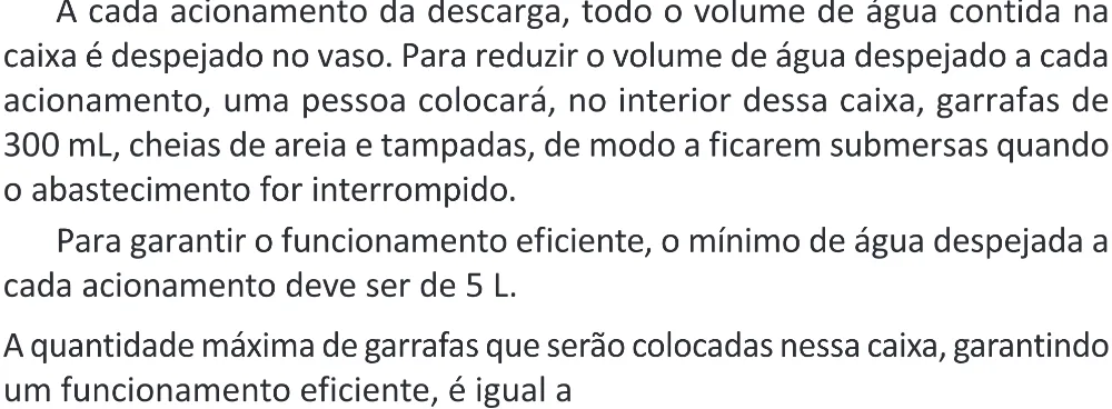 Trecho original com figura, tabela ou fórmula da questão 167 do ENEM 2025 - 2º Dia – Caderno 11 – Laranja (Braile e ledor) – Aplicação Regular - (Superampliada).