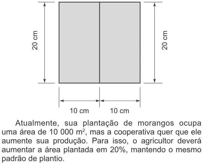 Trecho original com figura, tabela ou fórmula da questão 168 do ENEM 2016 - 2º Dia - Caderno 6 - Cinza – 2ª aplicação.