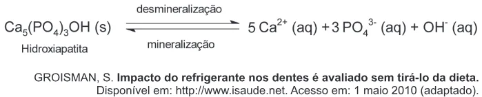 Trecho original com figura, tabela ou fórmula da questão 79 do ENEM 2011 - 1º Dia - Caderno 2 - Amarelo – Aplicação regular.