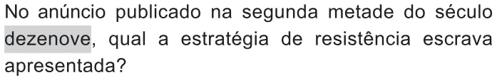 Trecho original com figura, tabela ou fórmula da questão 49 do ENEM 2021 - 1º Dia – Caderno 9 – Laranja (Braile e ledor) – Aplicação Regular.