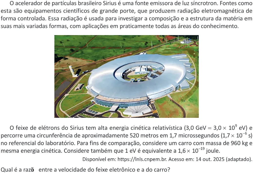 Trecho original com figura, tabela ou fórmula da questão 108 do ENEM 2025 - 2º Dia – Caderno 11 – Laranja (Braile e ledor) – Reaplicação - (Ampliada).