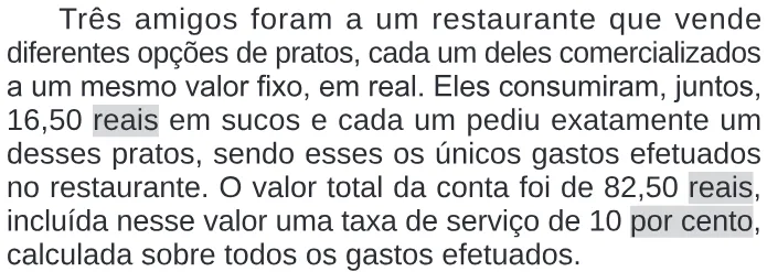 Trecho original com figura, tabela ou fórmula da questão 172 do ENEM 2024 - 2º Dia – Caderno 11 – Laranja (braile e ledor) – Reaplicação/PPL.